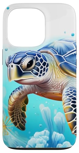 Meeresschildkröten Hülle für iPhone 13 Pro von Guaripete