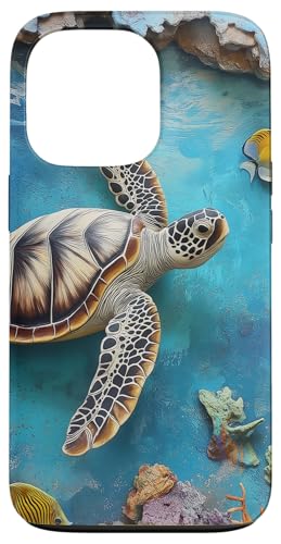 Meeresschildkröten Hülle für iPhone 13 Pro von Guaripete