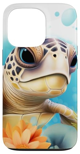 Meeresschildkröten Hülle für iPhone 13 Pro von Guaripete