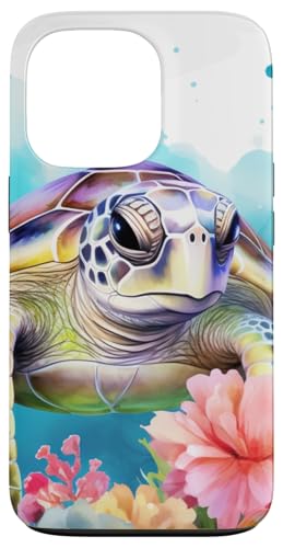 Meeresschildkröten Hülle für iPhone 13 Pro von Guaripete