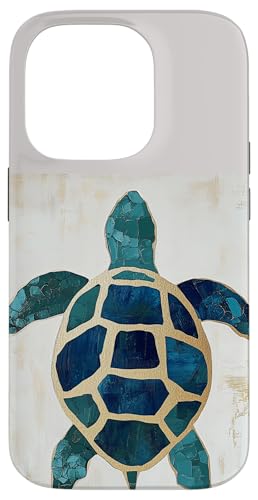 Meeresschildkröten Hülle für iPhone 14 Pro von Guaripete