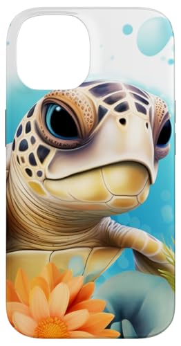 Meeresschildkröten Hülle für iPhone 14 von Guaripete