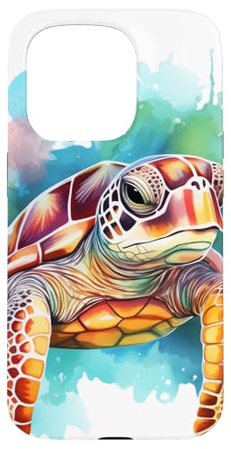 Meeresschildkröten Hülle für iPhone 15 Pro von Guaripete