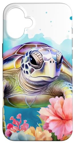 Meeresschildkröten Hülle für iPhone 16 Plus Meeresschildkröten Hülle für iPhone 16 Plus von Guaripete