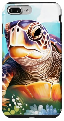 Meeresschildkröten Hülle für iPhone 7 Plus/8 Plus von Guaripete