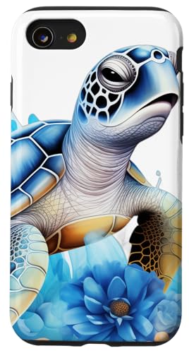 Meeresschildkröten Hülle für iPhone SE (2020) / 7 / 8 von Guaripete