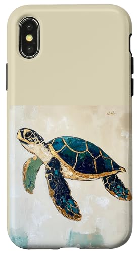 Meeresschildkröten Hülle für iPhone X/XS Meeresschildkröten Hülle für iPhone X/XS von Guaripete