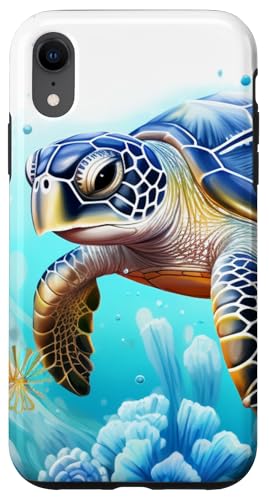 Meeresschildkröten Hülle für iPhone XR von Guaripete