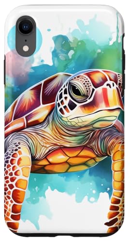 Meeresschildkröten Hülle für iPhone XR von Guaripete