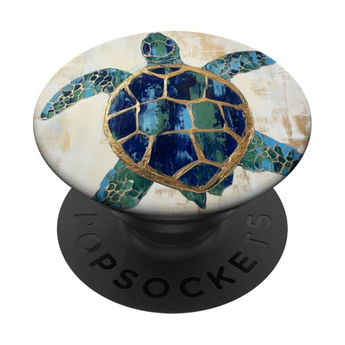 Meeresschildkröten PopSockets Klebender PopGrip von Guaripete
