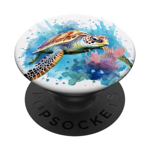 Meeresschildkröten PopSockets Klebender PopGrip Meeresschildkröten PopSockets Klebender PopGrip von Guaripete