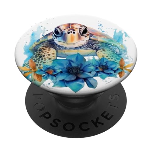 Meeresschildkröten PopSockets Klebender PopGrip von Guaripete