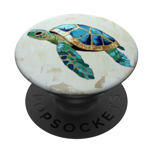 Meeresschildkröten PopSockets Klebender PopGrip von Guaripete