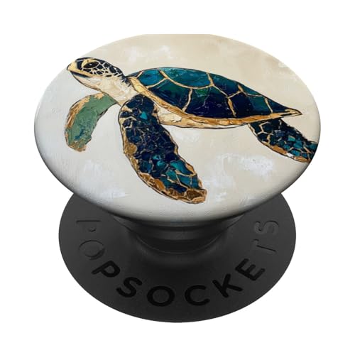 Meeresschildkröten PopSockets Klebender PopGrip von Guaripete