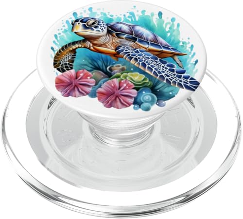 Meeresschildkröten PopSockets PopGrip für MagSafe Meeresschildkröten PopSockets PopGrip für MagSafe von Guaripete