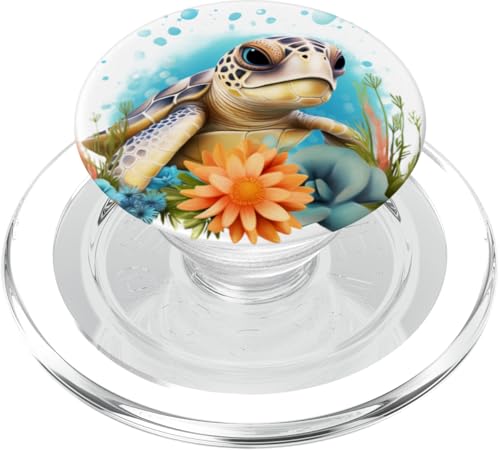 Meeresschildkröten PopSockets PopGrip für MagSafe von Guaripete
