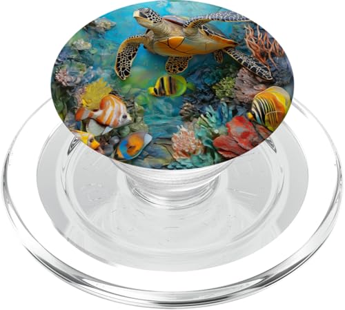 Meeresschildkröten PopSockets PopGrip für MagSafe von Guaripete