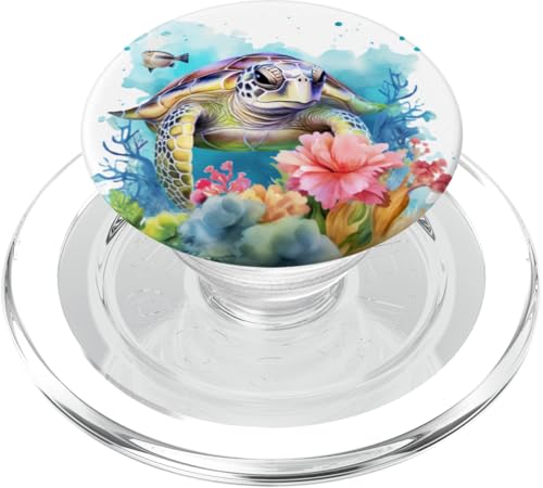 Meeresschildkröten PopSockets PopGrip für MagSafe Meeresschildkröten PopSockets PopGrip für MagSafe von Guaripete