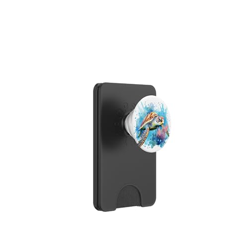 Meeresschildkröten PopSockets PopWallet für MagSafe von Guaripete