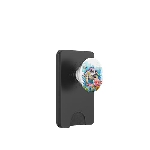 Meeresschildkröten PopSockets PopWallet für MagSafe von Guaripete