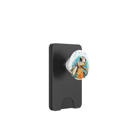 Meeresschildkröten PopSockets PopWallet für MagSafe von Guaripete