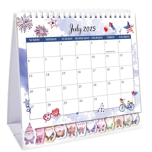 GuassLee Tischkaledar 2025, 12 Monate, stehender Klapp-Kalender, für Juli 2025 bis Juni 2026, klein, 19,1 x 15,2 cm, mit To-Do-Liste, Notizen und Etikett für Zuhause, Schule, Büro GuassLee Tischkaledar 2025, 12 Monate, stehender Klapp-Kalender, für Juli 2025 bis Juni 2026, klein, 19,1 x 15,2 cm, mit To-Do-Liste, Notizen und Etikett für Zuhause, Schule, Büro von GuassLee
