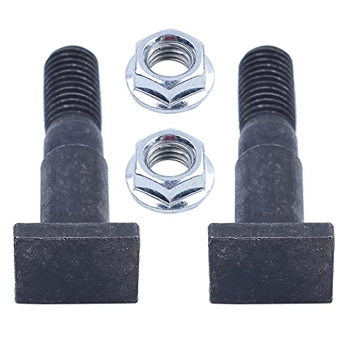 Gubeter Bar Stud Bolt Nut Kit, für Husqvarna 61 66 266 268 272 362 365 371 372 394 3120 3120Xp Kettensäge, 503220001, 501815701 von Gubeter