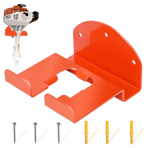 Gubeter Garagenwerkzeug-Wandhalterung, robustes Aufbewahrungsregal für Motorsense und Heckenschere, kompatibel mit verschiedenen Werkzeugen, einfache Installation für Garage von Gubeter