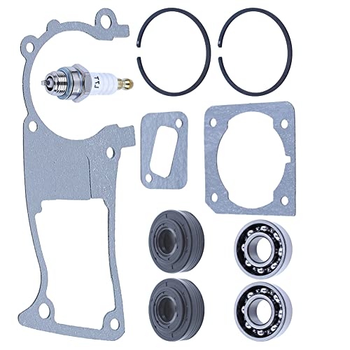 Gubeter Kurbellager Öldichtung Dichtungsring Kit, für Husqvarna 353 346Xp 350 Kettensäge Teil, 503894401, 503862501, 503932302 Gubeter Kurbellager Öldichtung Dichtungsring Kit, für Husqvarna 353 346Xp 350 Kettensäge Teil, 503894401, 503862501, 503932302 von Gubeter