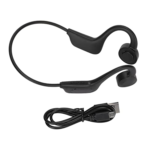 Gucagle LB13 Wireless Open Ohr -Kopfhörer Wireless Air Leitersport -Ohrhörer zum Wanderfahren zum Fahren mit dem Fahrradfahren (Schwarz) von Gucagle
