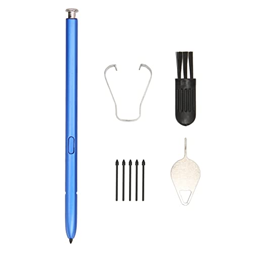 Stiftstift Ersatz für Galaxy Hinweis 10 Lite Rot mit Pinzettenersatz Tipps und Pinsel Hochempfindlichkeit Touchscreen Pen (Blau) von Gucagle