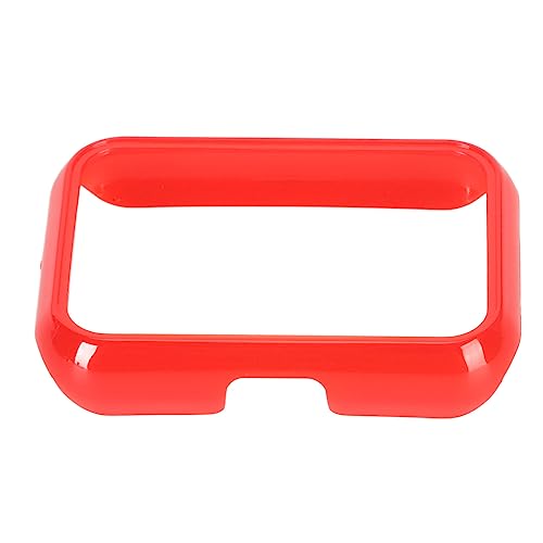 Smart Watch Protective Case Professionelle Kratzfeste Kunststoffabdeckung Accessoire für Uhr fit 2 stilvolle dauerhafte Schutzhülle für Männer und Frauen (Rot) von Gucagle