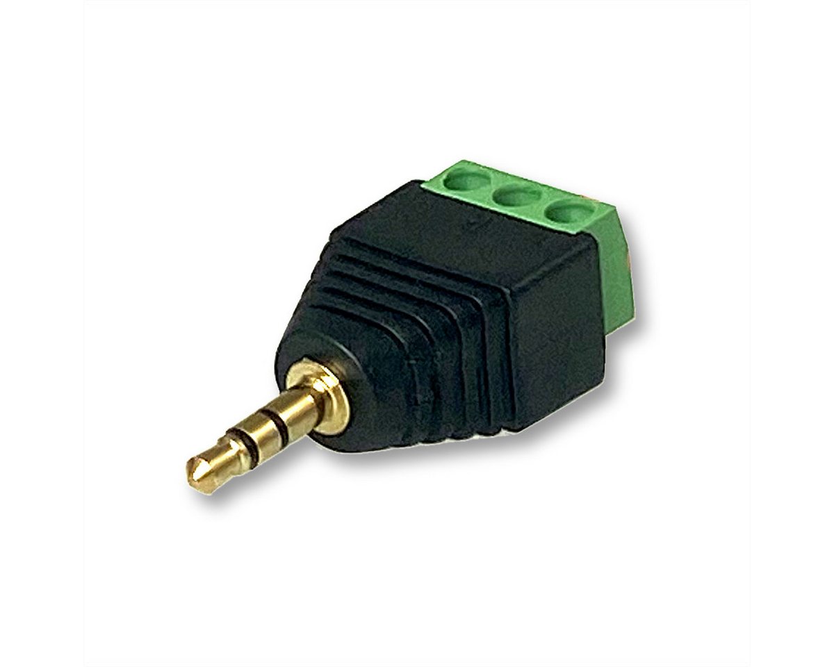 Gude GUDE 7960 Klinkensteckeradapter 3 polig, 3,5 mm (7960) Computer-Kabel von Gude