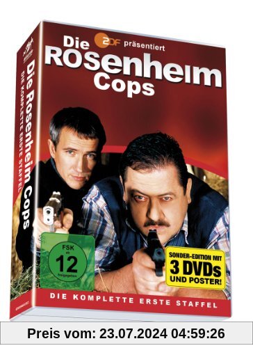 Die Rosenheim Cops - die komplette 1. Staffel auf 3 DVDs [Special Edition] von Gudrun Scheerer