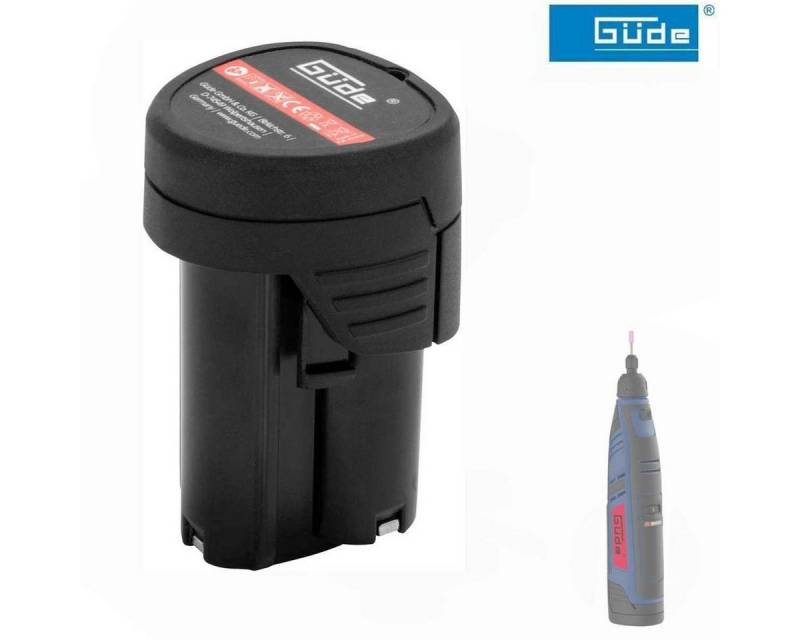 Güde Akku 12V 1,3 Ah für Güde High-Speed Schleifer HSS 12-131-04B Zusatz-Akku von Güde