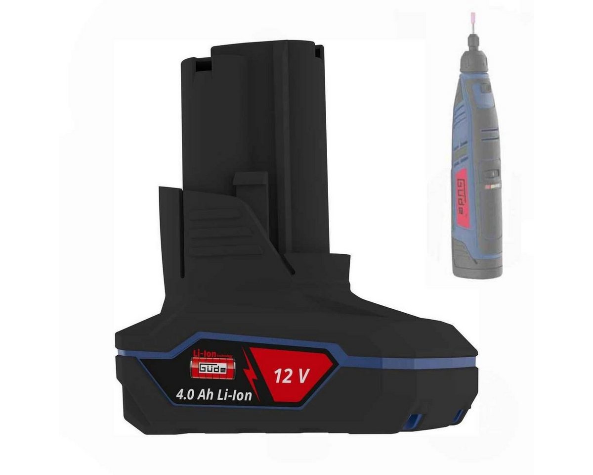 Güde Akku 12V 4.0 Ah für Güde High-Speed Schleifer HSS 12-131-04B Zusatz-Akku von Güde