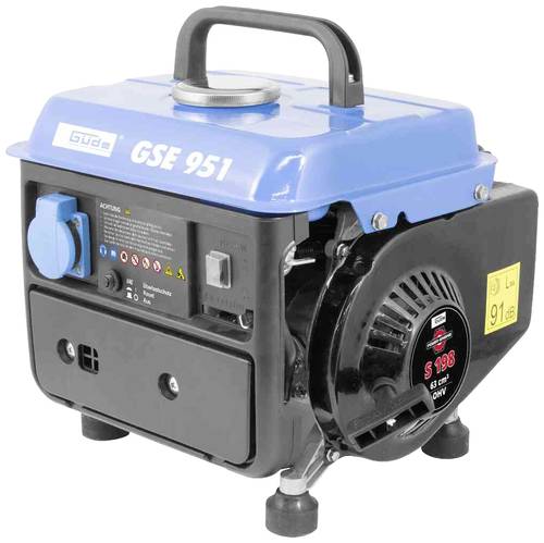 Guede GSE 951 2-Takt Stromerzeuger 1kW 15.6kg 650W von Guede