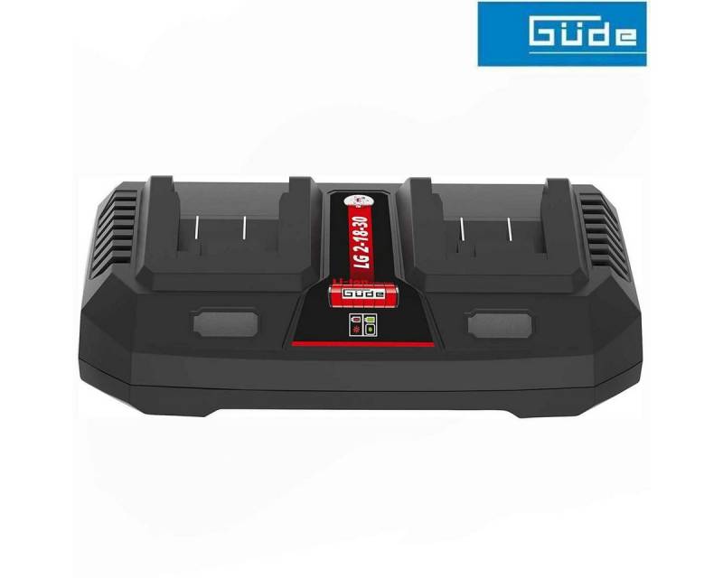 Güde Güde Ladegerät LG 2-18-30 (18V E3 Akkusystem-Gruppe, 2 x 3,0 A Werkzeug-Akku-Ladetechnik von Güde