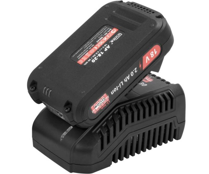 Güde Güde Ladegerät & Akkupack Starter-Kit LGAP 18-3020 - 58540 Werkzeug-Akku-Ladetechnik von Güde