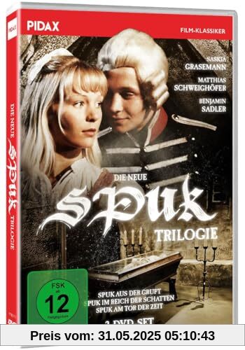 Die neue Spuk Trilogie - Alle drei Teile der preisgekrönten Spuk-Trilogie (1. Spuk aus der Gruft, 2. Spuk im Reich der Schatten und 3. Spuk am Tor der Zeit) Kinder-Abenteur für Groß und Klein [2 DVDs] von Günter Meyer