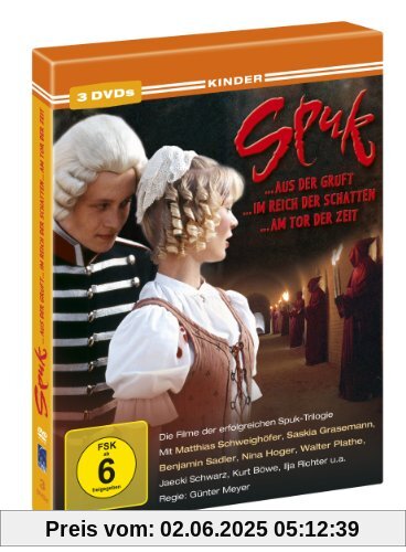 Spuk - Trilogie: Spuk aus der Gruft / Spuk im Reich der Schatten / Spuk am Tor der Zeit   [3 DVDs] von Günter Meyer