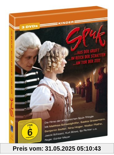 Spuk - Trilogie: Spuk aus der Gruft / Spuk im Reich der Schatten / Spuk am Tor der Zeit   [3 DVDs] von Günter Meyer