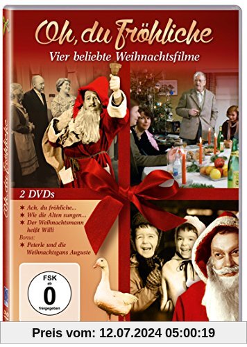 Oh, du Fröhliche (Ach, du fröhliche... - Wie die Alten sungen... - Der Weihnachtsmann heißt Willi - Peterle und die Weihnachtsgans Auguste) [2 DVDs] von Günter Reisch