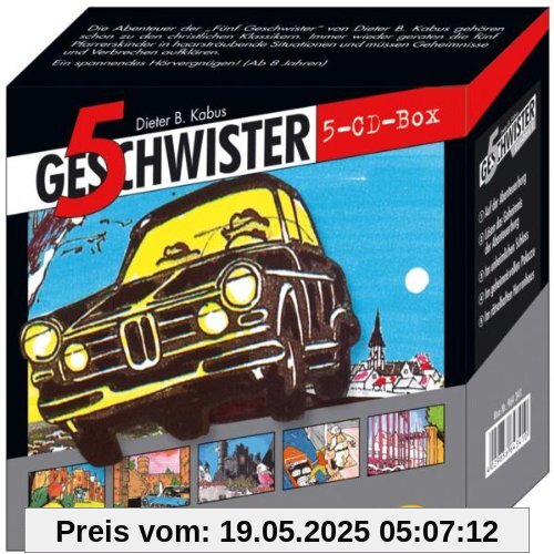 5 Geschwister CD-Box 1 von Günter Schmitz