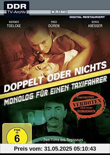 Doppelt oder nichts / Monolog für einen Taxifahrer (DDR TV-Archiv) von Günter Stahnke