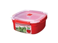 Sistema 1103, Steamer, Rot, 3200 ml, Transparent, 13,53 Tassen, 238 mm Sistema 1103, Steamer, Rot, 3200 ml, Transparent, 13,53 Tassen, 238 mm von Sistema