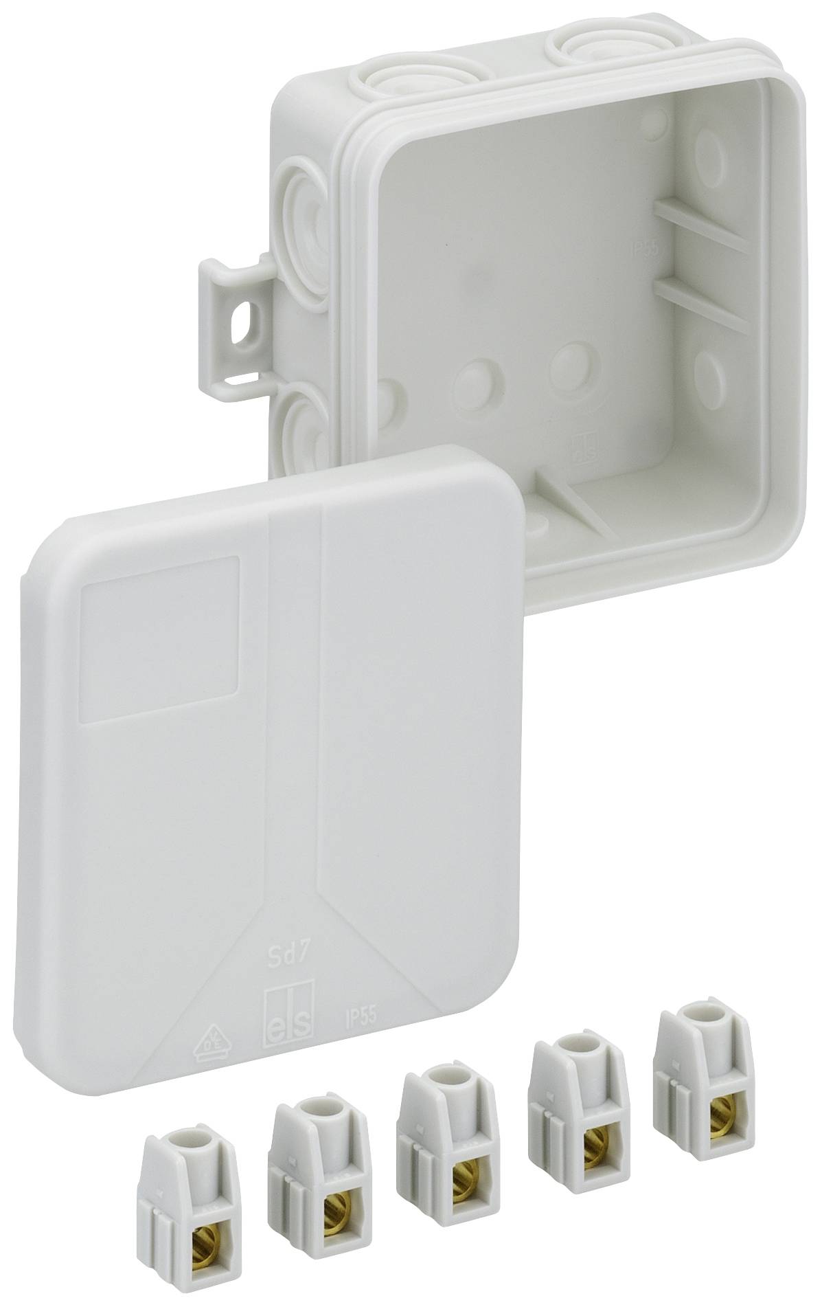 SPELS Abzw-Kasten 2,5qmm SD 7 33240701 grau rote Reihe SPELS Abzw-Kasten 2,5qmm SD 7 33240701 grau rote Reihe von Günther Spelsberg GmbH + Co.