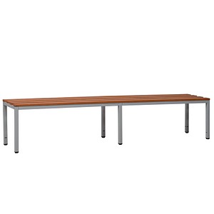 Gürkan Garderobenbank 107256 grau, buche Holz 160,0 cm von Gürkan