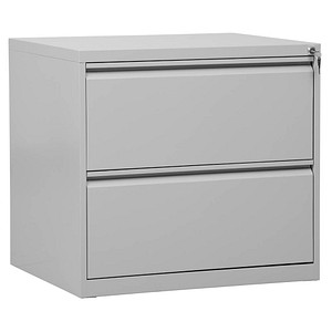 Gürkan Hängeregistraturschrank lichtgrau 2 Schubladen 76,0 x 62,0 x 70,0 cm von Gürkan