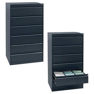 Gürkan Karteischrank anthrazit 6 Schubladen 76,0 x 62,0 x 132,0 cm Gürkan Karteischrank anthrazit 6 Schubladen 76,0 x 62,0 x 132,0 cm von Gürkan